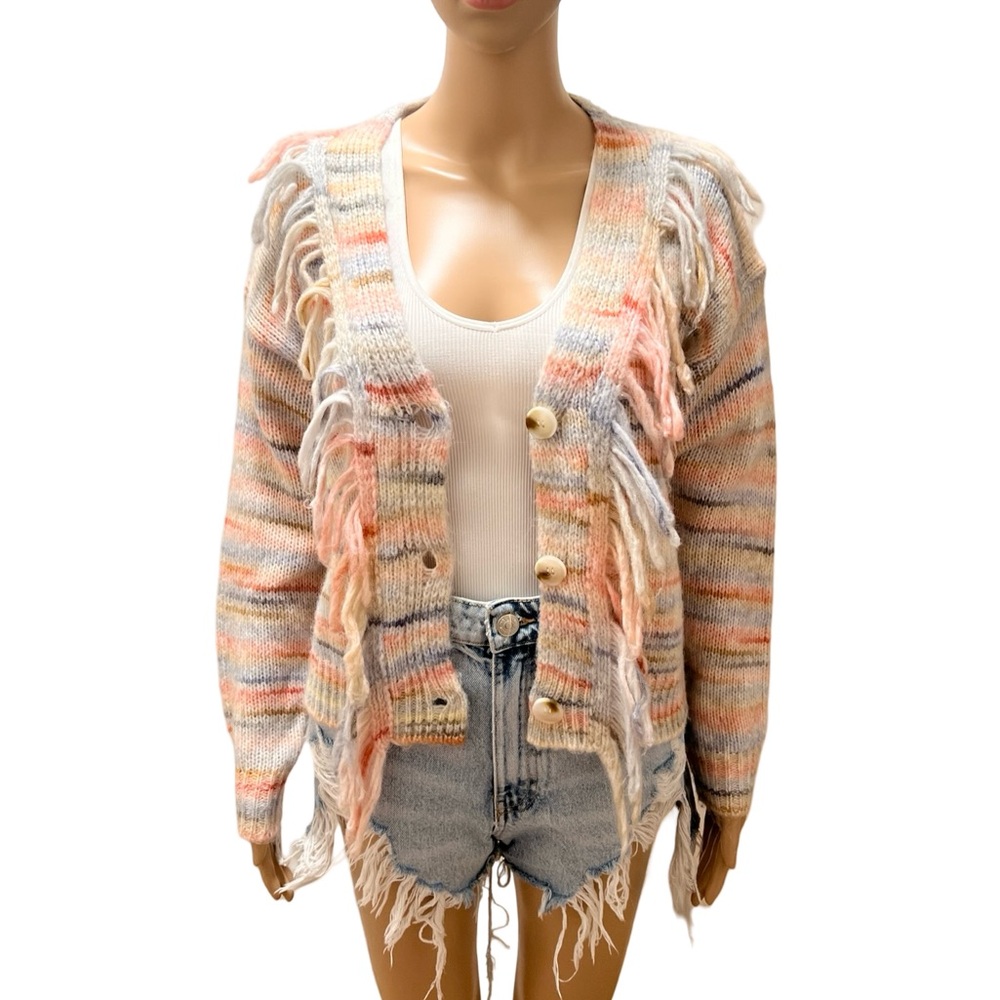super cute fringe cardigan
